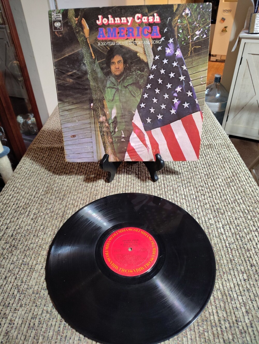 JOHNNY CASH - AMERICA - COLUMBIA RECORDS - AL 31645 - YEAR 1972